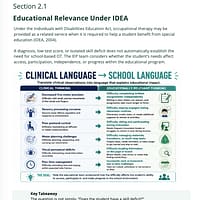 Dr Aditi the OT - School OT Survival Guide Preview 1 Dr Aditi the OT - School OT Clinical vs School Language