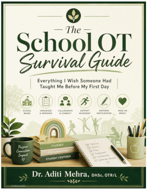 School OT Survival Guide Cover Poster