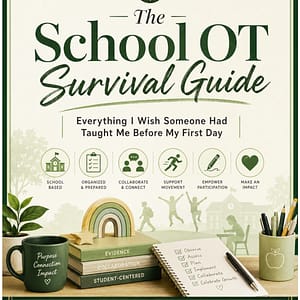 School OT survival Guide Cover Poster 1 Dr Aditi the OT - The School OT Survival Guide Cover