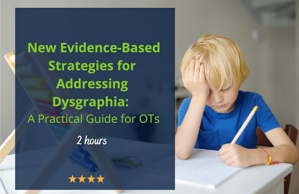 Dr Aditi the OT -Evidence-Based Strategies for Addresing Dysgraphia Title Screen Poster