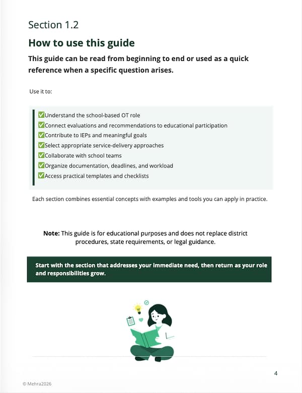 Dr Aditi the OT - School OT Survival Guide Preview 2 Dr Aditi the OT - School OT Survival Guide Preview