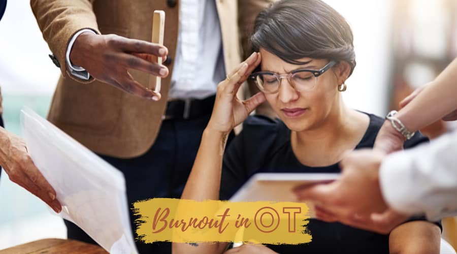 DrAditiTheOT burnout in OT